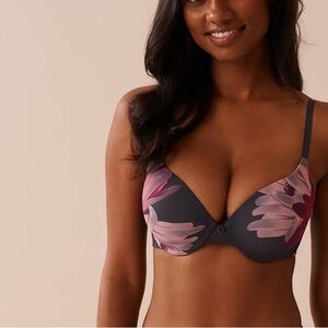 BRAND NEW WOT LA VIE EN ROSE PUSH UP DEMI BRA SZ 36B